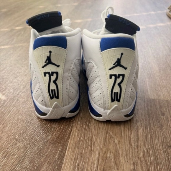 Air Jordan 14 Retro Hyper Royal Men’s size 12 10/10 Condition 487471-101 M